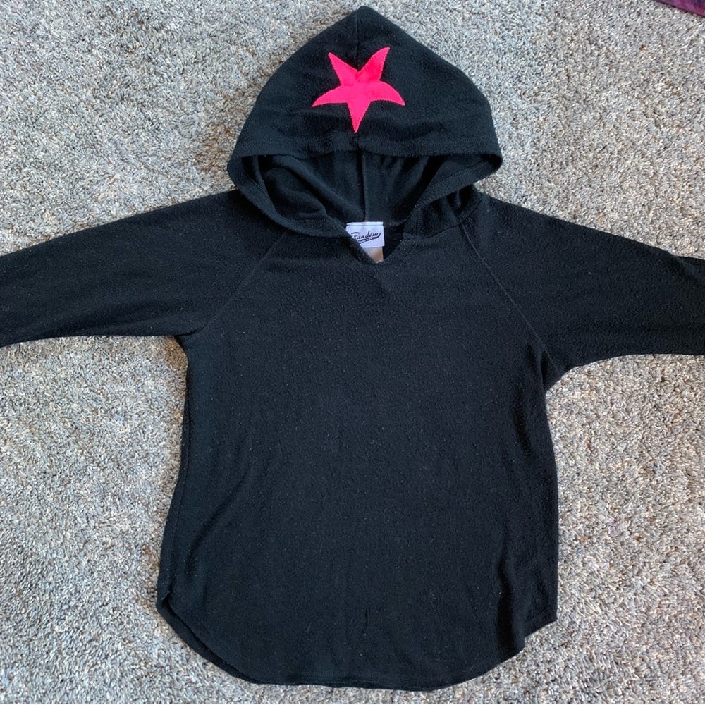 Random Hearts Knitted Hoodie
